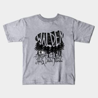 Walden (black) Kids T-Shirt